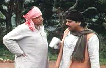 Kader Khan and Govinda