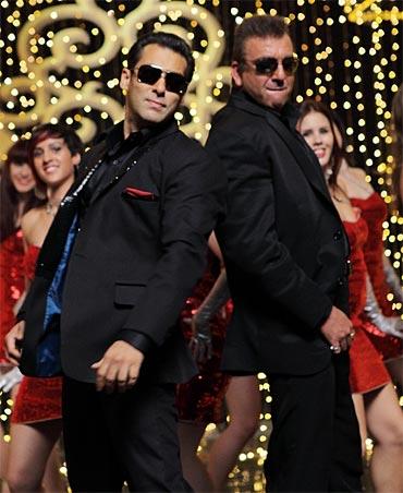 Salman Khan and Sanjay Dutt