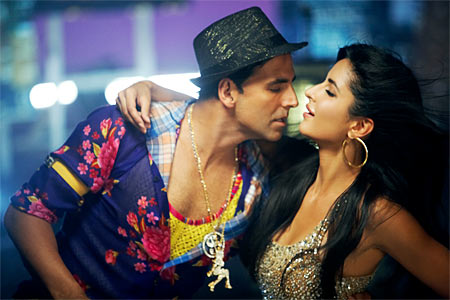 Akshay Kumar and Katrina Kaif in Tees Maar Khan