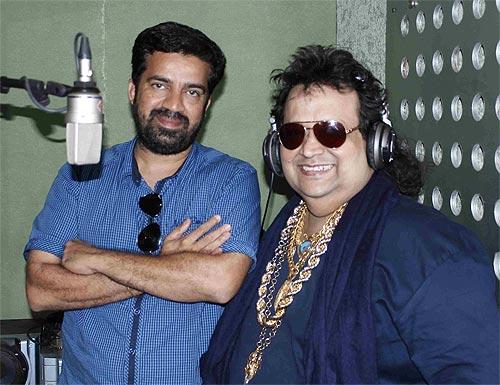 Director Prabhu Raja Cholan and Bappi Lahiri