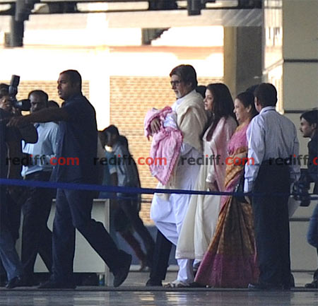 Amitabh and Aishwarya Rai Bachchan