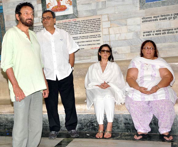 Shekhar Kapur, Subhash Ghai, Manisha Koirala and Ashok Mehta's wife