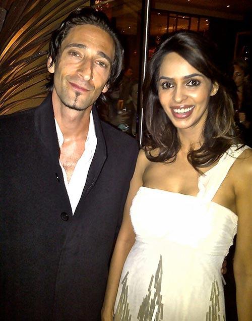 Adrien Brody and Mallika Sherawat