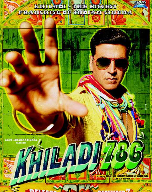 Movie poster of Khiladi 786