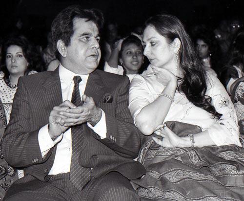 Dilip Kumar and Saira Banu