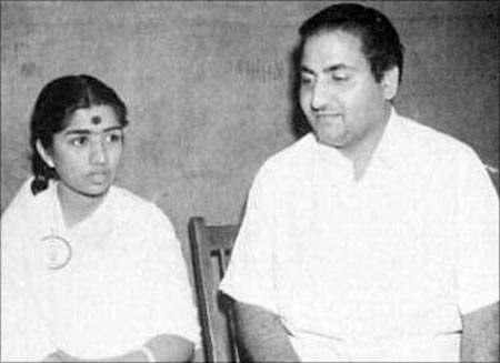 Mohammed Rafi, Lata Mangeshkar