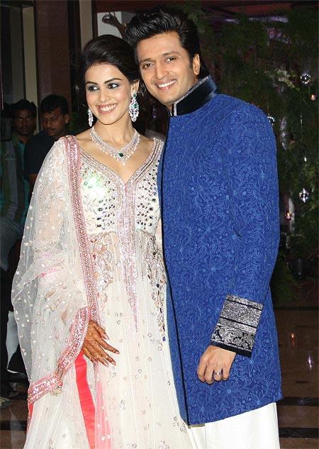 Genelia D'Souza and Riteish Deshmukh