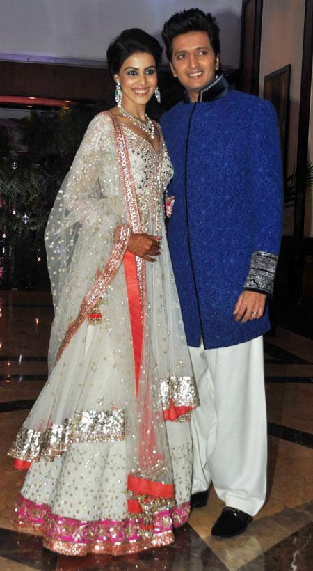 Genelia D'Souza and Riteish Deshmukh