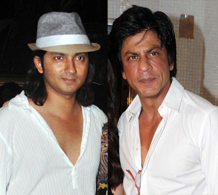 Shirish Kunder and Shah Rukh Khan