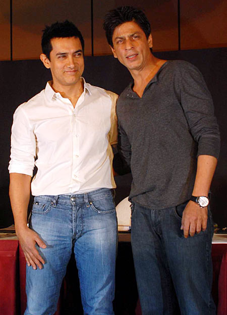 Aamir Khan and Shah Rukh Khan