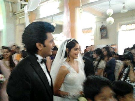 Riteish Deshmukh and Genelia D'Souza