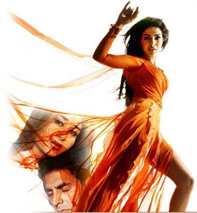 Akshay Kumar, Kareena Kapoor and Priyanka Chopra in Aitraaz