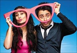 Kareena Kapoor and Imran Khan in Ek Main Aur Ekk Tu