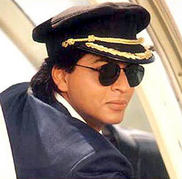 Shah Rukh Khan in Baazigar