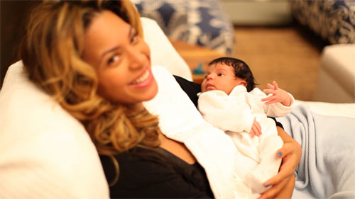 Beyonce with Blue Ivy Carter