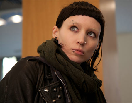 Rooney Mara in The Girl with the Dragon Tattoo