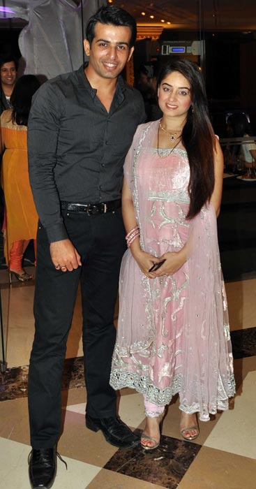 Jay Bhanushali and Mahie Vij