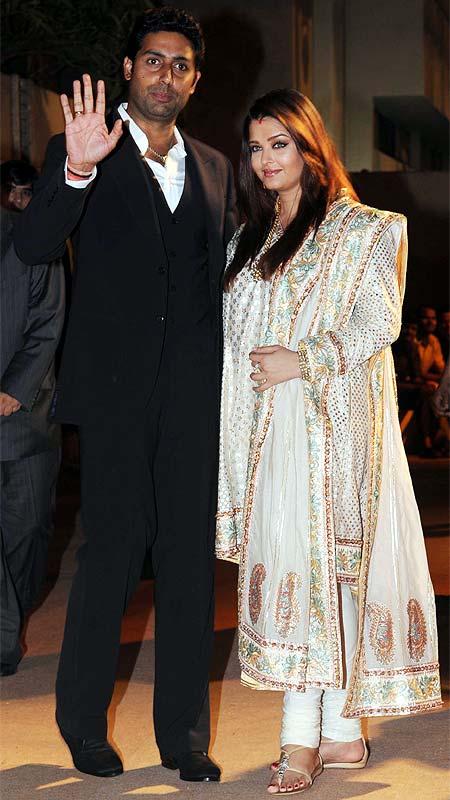 Abhishek and Aishwarya Rai Bachchan