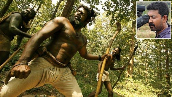 A scene from Aravaan. Inset: Cinematographer R Siddharth