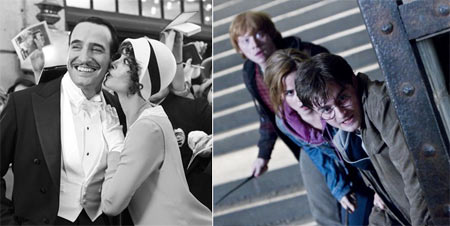 The Artist and Harry Potter and The Deathly Hallows 2