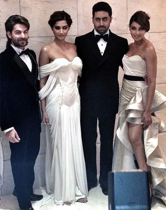 Neil Nitin Mukesh, Sonam Kapoor, Abhishek Bachchan and Bipasha Basu