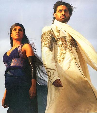 Priyanka Chopra and Abhishek Bachchan in Drona