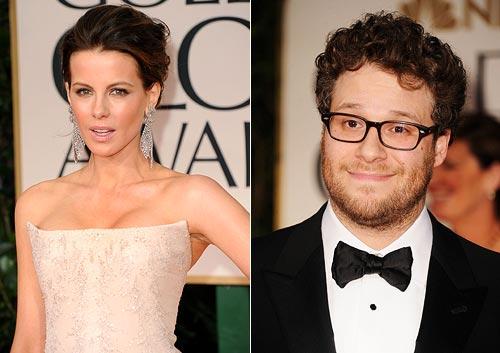 Kate Beckinsale and Seth Rogen