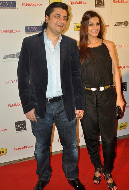 Goldie Behl and Sonali Bendre