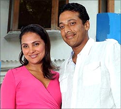 Lara Dutta and Mahesh Bhupathi