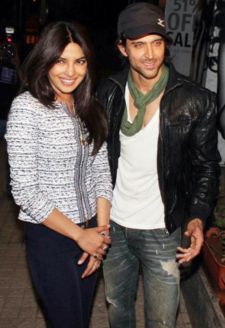 Priyanka Chopra and Hrithik Roshan