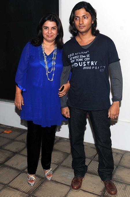 Farah Khan and Shirish Kunder