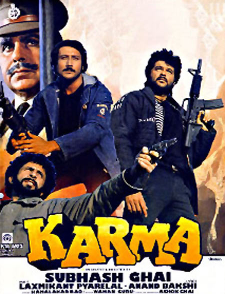 Movie poster of Karma