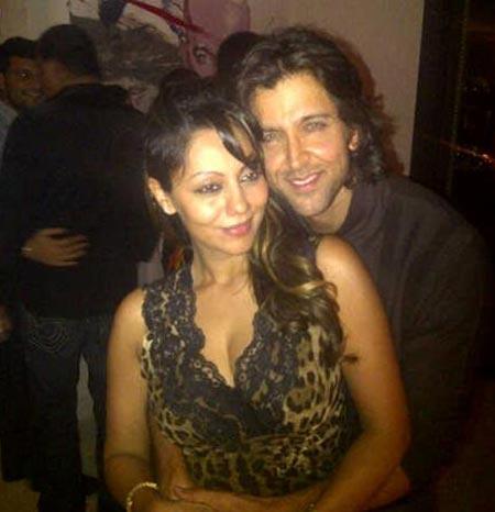 Gauri Khan and Hrithik Roshan