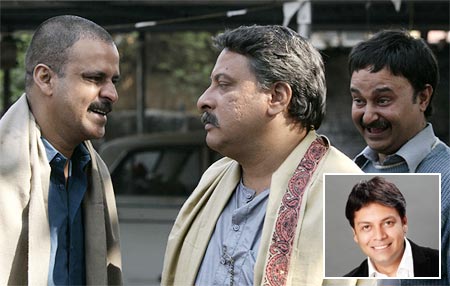 A scene from Gangs of Wasseypur. Inset: Syed Zeishan Quadri