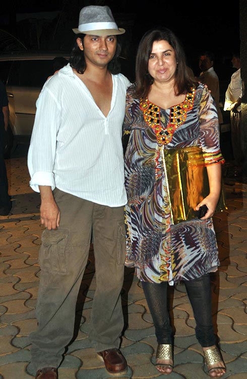 Shirish Kunder and Farah Khan