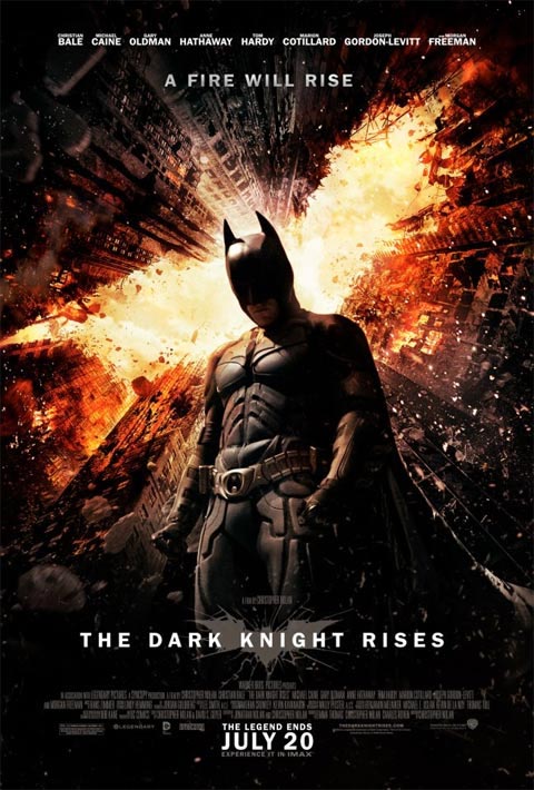Movie poster of The Dark Knight Rises