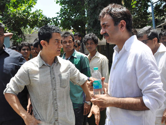 Aamir Khan and Rajkumar Hirani