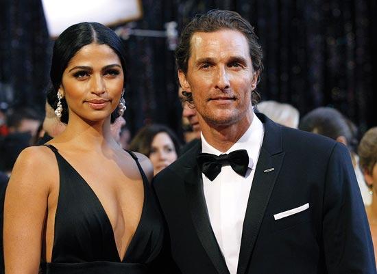 Camila Alves and Matthew McConaughey