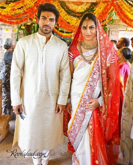 Ram Charan Teja and Upasana Kamineni