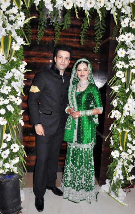 Aamir Ali and Sanjeeda Sheikh