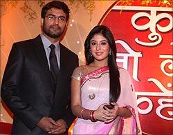 Sharad Kelkar and Krithika Kamra