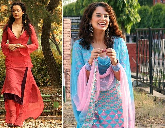 Kangna Ranaut in Gangster and Tanu Weds Manu