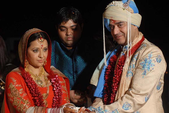 Reema Sen and Shiv Karan Singh