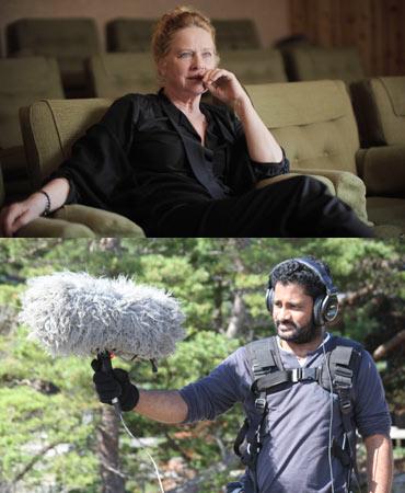 Liv Ullman and Resul Pokutty