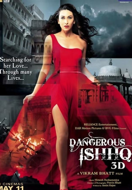 Movie poster of Dangerous Ishq