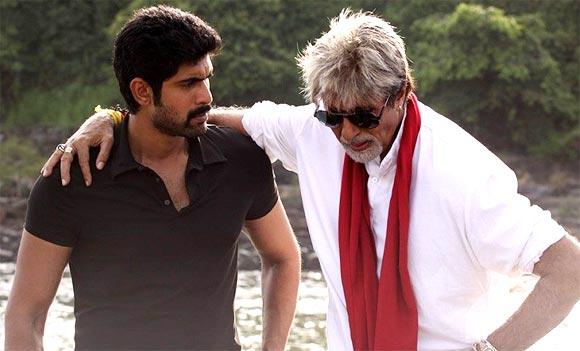 Rana Daggubati and Amitabh Bachchan in Department