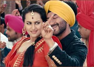 Sonakshi Sinha and Ajay Devgn on SOS