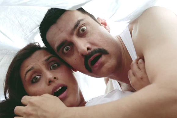 Rani Mukerji and Aamir Khan in Talaash