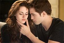 Kristen Stewart and Robert Pattinson in Breaking Dawn 2