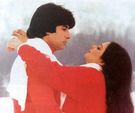 Amitabh Bachchan and Rekha in  Sisila